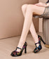 Colorful Pattern Mary Jane Heels
